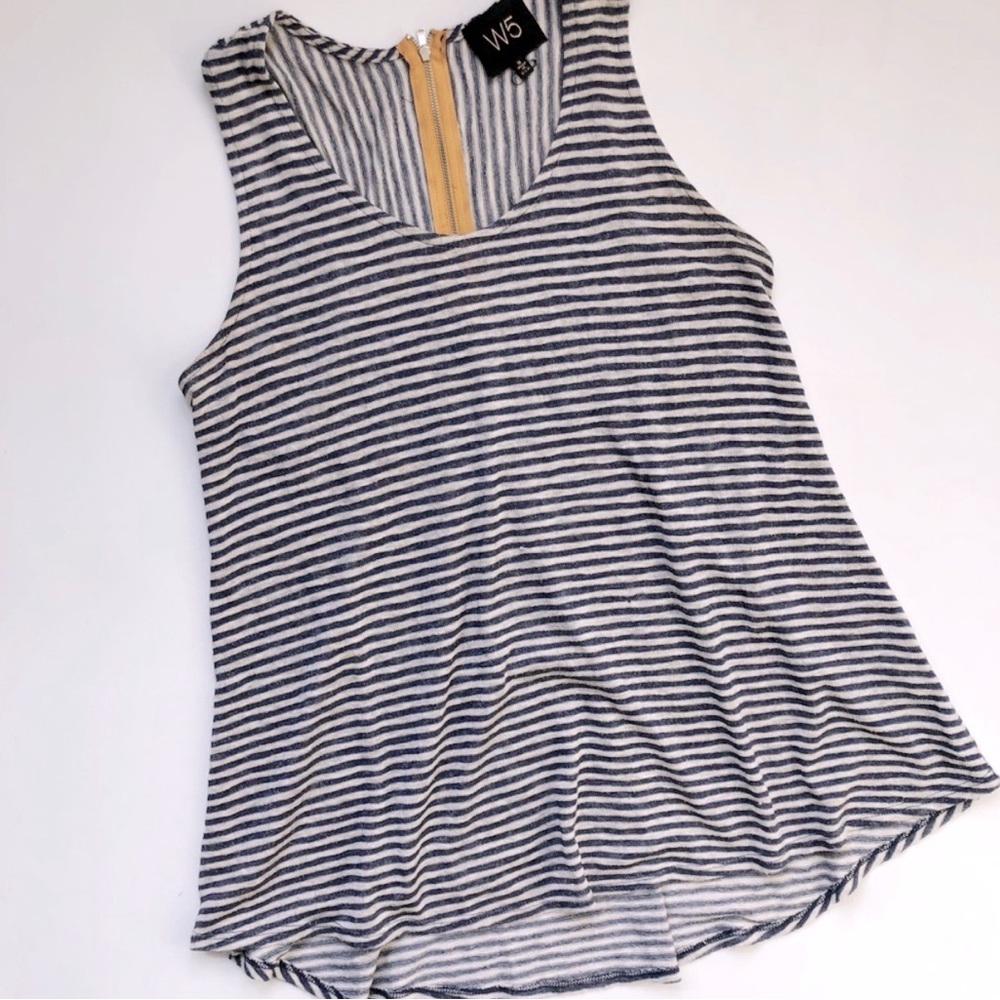 W5 Striped Tank Top Small